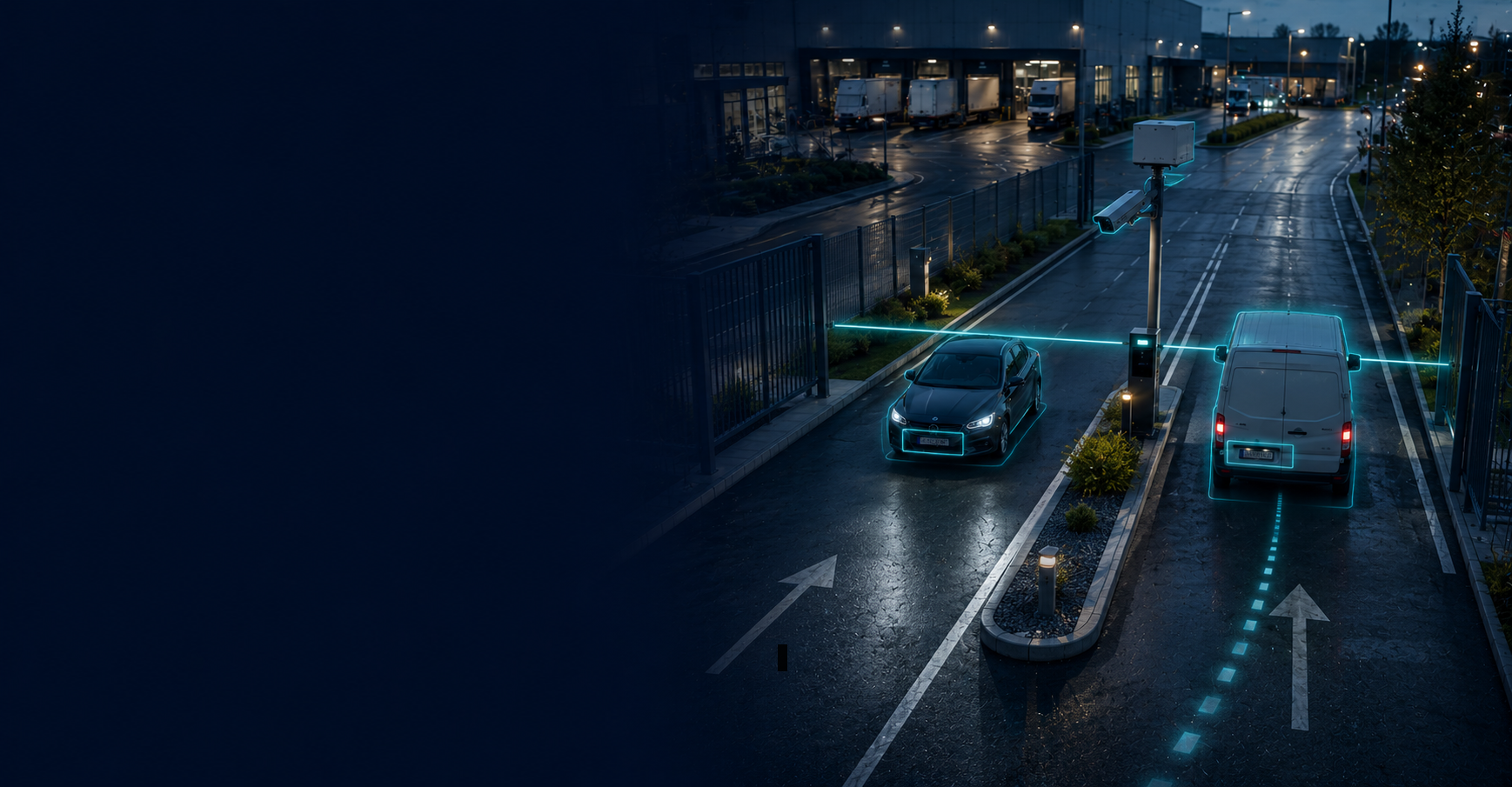 Free Flow Vehicle Access with ANPR web